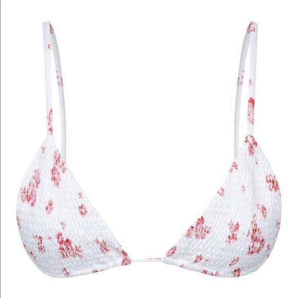 POSSE X WANDERLUST SWIM - ROSA TOP - ROSE PRINT - Picture 2 of 11